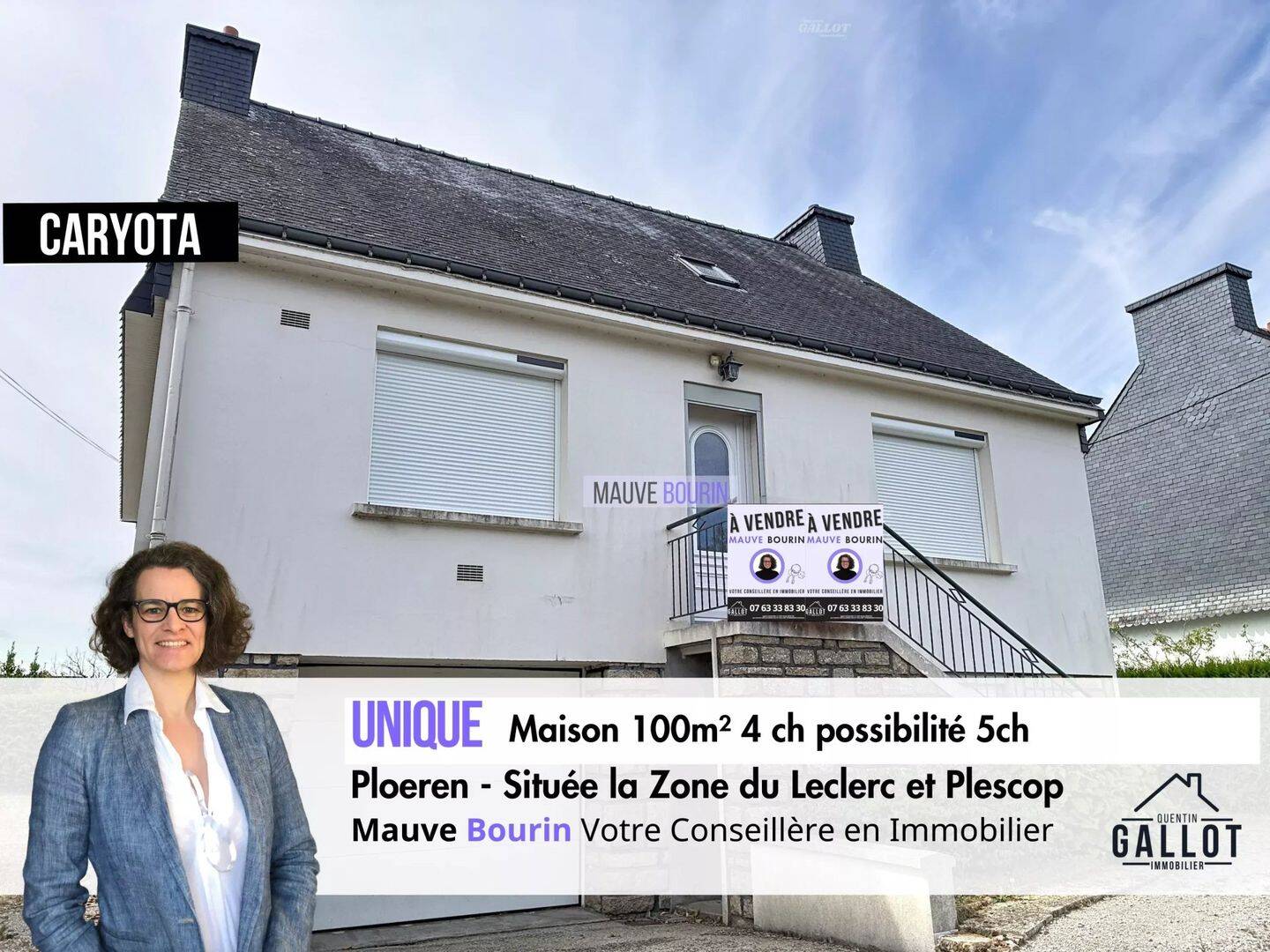 Maison 5 pièces 100 m² · à Ploeren · 100 m² · 299 000 €