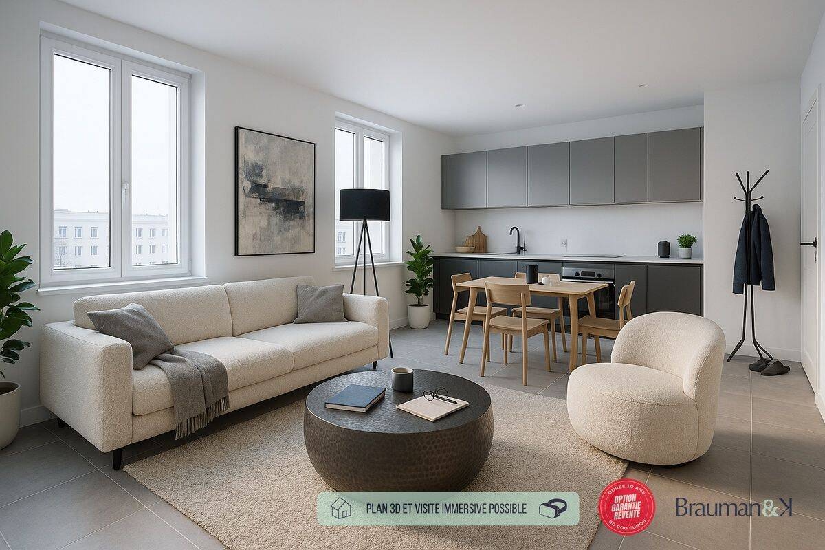 Appartement 3 pièces 62 m² · à Châtillon · 62 m² · 360 000 €