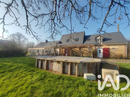 Maison à vendre 252 000 € 6 pièces 4 chambres 184,9 m² 20 672 m² de terrain Valennes 72320