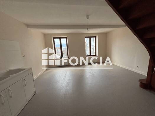 Duplex à louer 600 € 2 pièces 2 chambres 46,3 m² 1er étage Rontalon 69510
