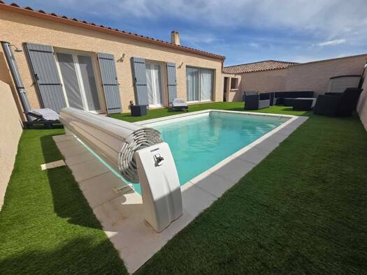 Maison de plain-pied à vendre 349 000 € 4 pièces 3 chambres 100 m² 315 m² de terrain Florensac 34510