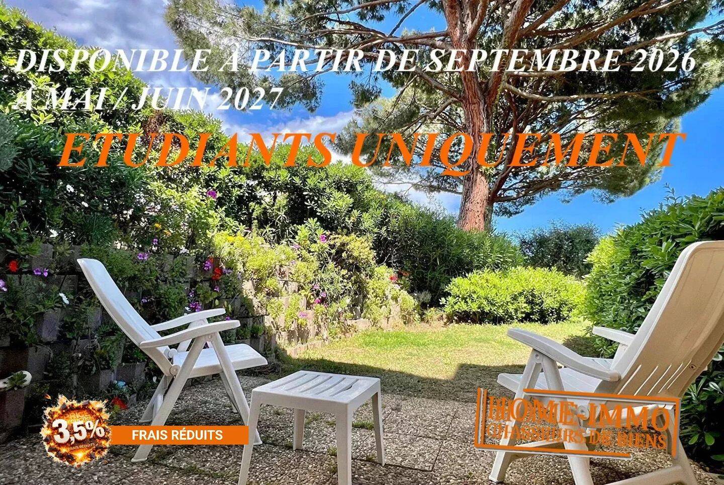 Appartement 2 pièces 34 m² · à Antibes · 34 m² · 900 €/mois