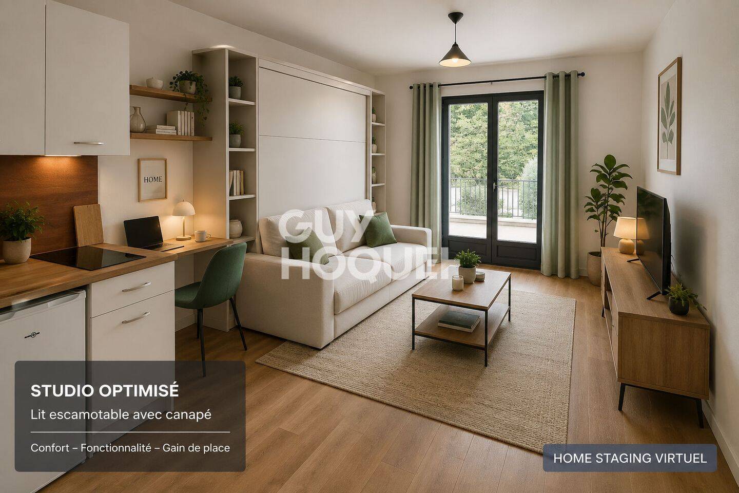 Appartement 1 pièce 24 m² · à Moussy-le-Vieux · 24,1 m² · 101 000 €
