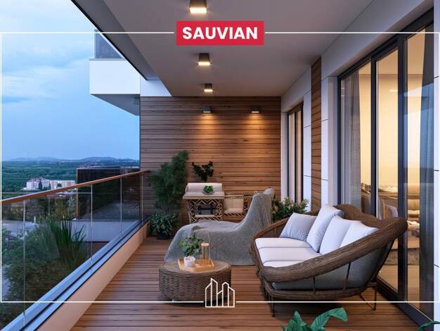 Appartement à vendre - neuf 249 900 € 3 pièces 2 chambres 65 m² Sauvian 34000