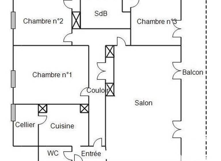 Appartement à vendre 165 000 € 4 pièces 3 chambres 88,2 m² Étage 7/7 Centre Ville Montauban 82000