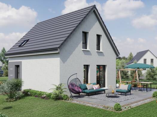 Terrain avec maison neuve à vendre 280 125 € 5 pièces 3 chambres 92 m² 471 m² de terrain Sessenheim 67770