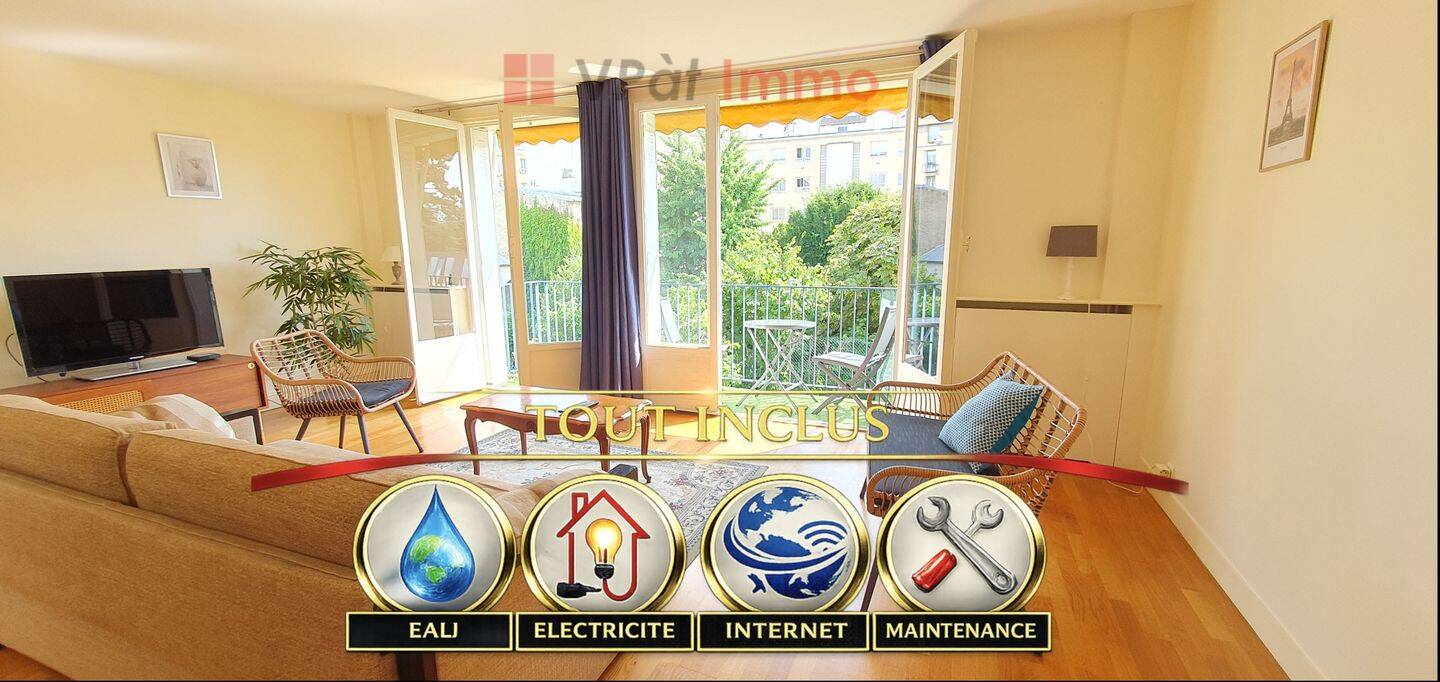 Appartement 5 pièces 103 m² · à Versailles · 103,4 m² · 2 400 €