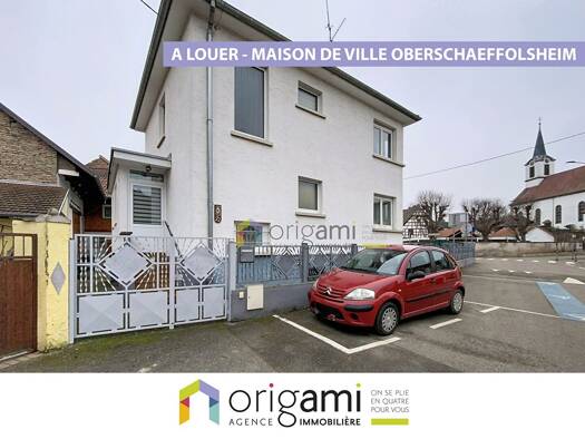 Maison de ville à louer 1 100 € 4 pièces 3 chambres 97 m² Oberschaeffolsheim 67203