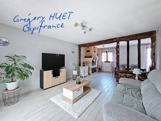 Maison à vendre 220 000 € 5 pièces 3 chambres 102 m² 581 m² de terrain Brionne 27800