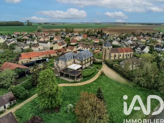Château à vendre 2 999 000 € 23 pièces 21 chambres 1 230 m² 50 000 m² de terrain Nord Nanteuil-lès-Meaux 77100