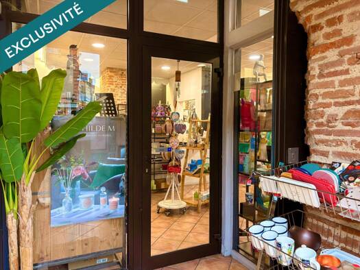 Boutique à vendre Fonds de commerce 36 000 € 50 m² de surface de vente Centre Historique Moissac 82200