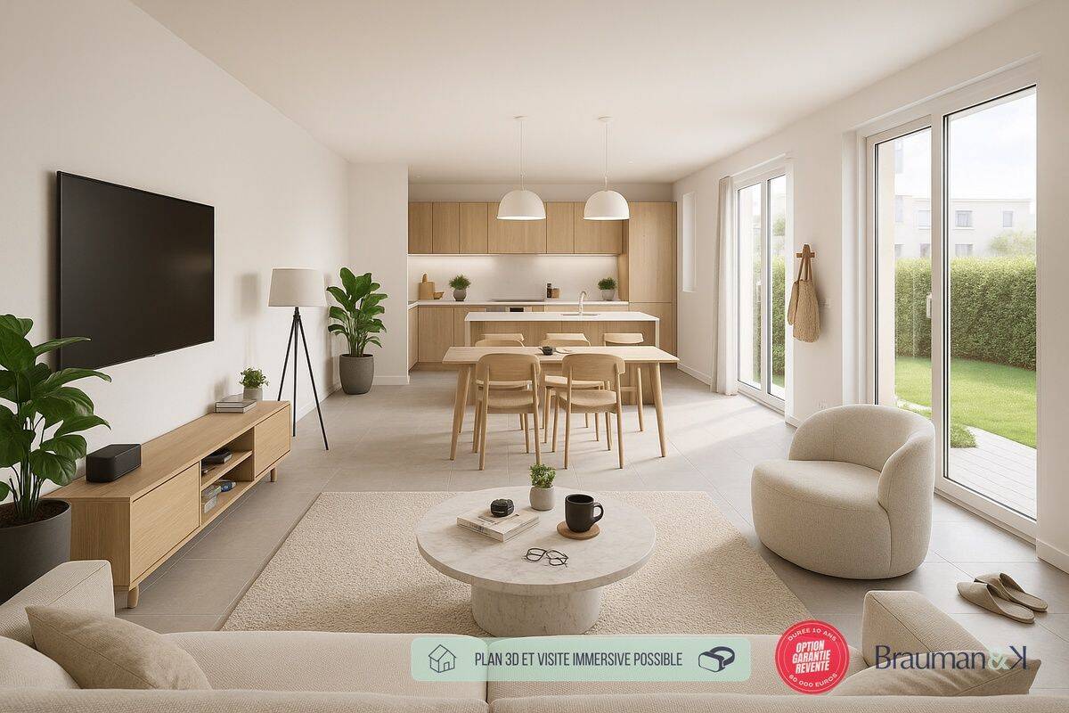 Appartement 5 pièces 92 m² · à Rillieux-la-Pape · 92 m² · 324 695 €