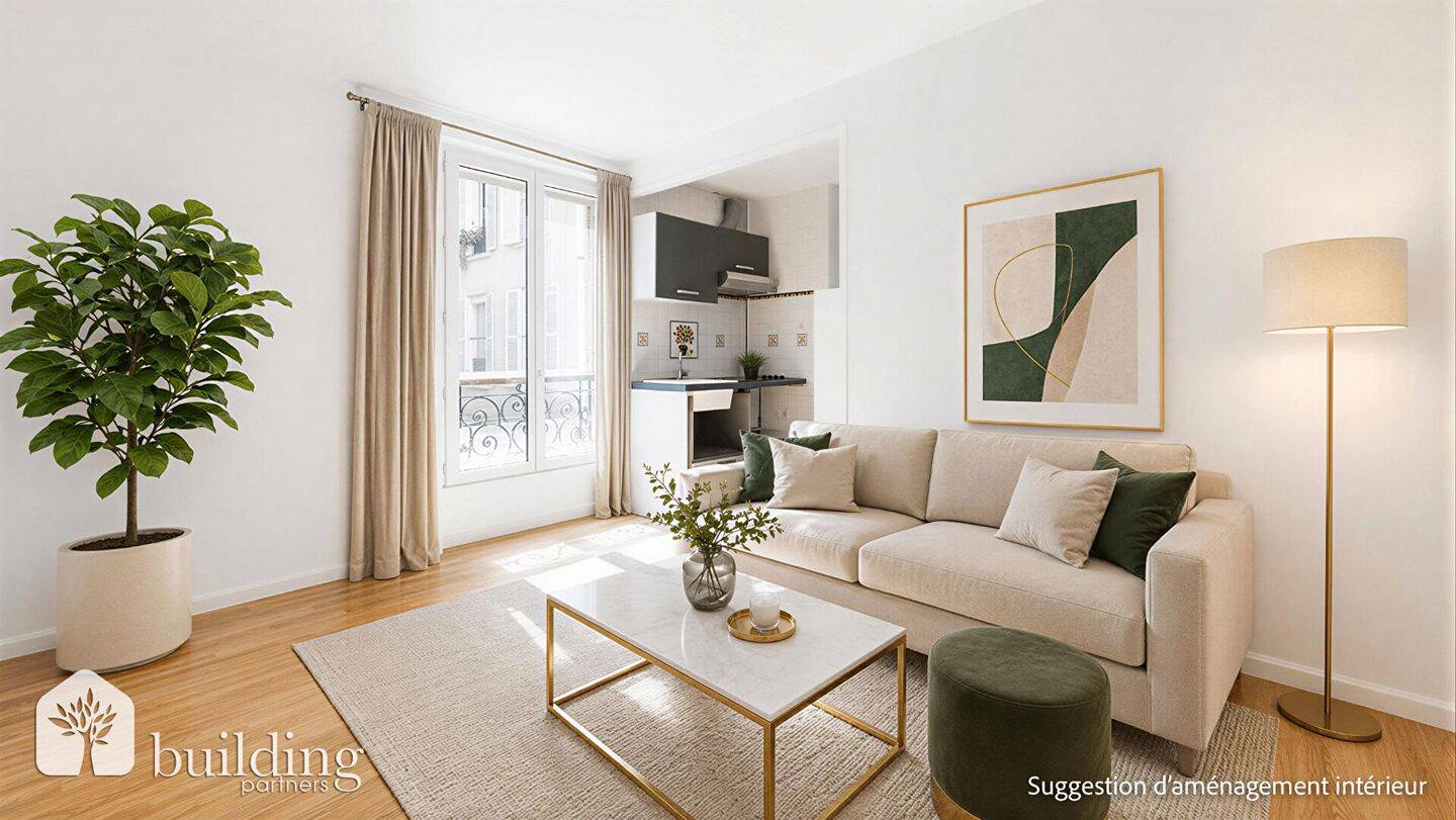 Appartement 2 pièces 27 m² · à Paris 18ème Arrondissement · 26,8 m² · 285 000 €