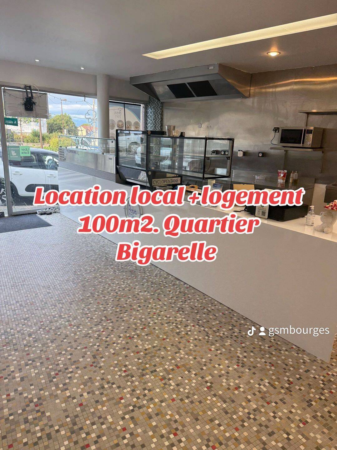 Appartement 5 pièces 100 m² · à Bourges · 100 m² · 1 150 €/mois