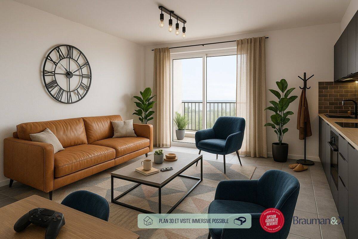 Appartement 3 pièces 63 m² · à Nantes · 63 m² · 299 000 €