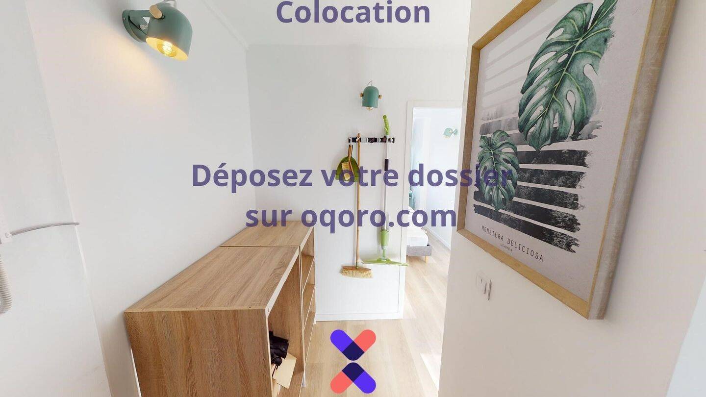 Chambre en colocation appartement meublé — 10