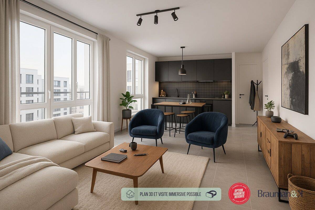 Appartement 3 pièces 67 m² · à Chartres · 67 m² · 253 230 €