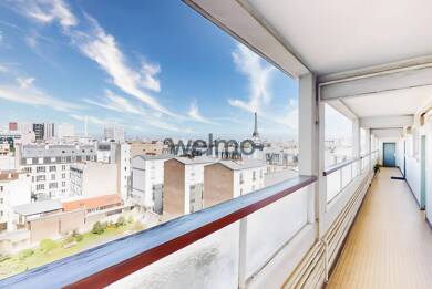 Appartement à vendre 399 000 € 2 pièces 1 chambre 35 m² Dernier étage, Étage 8/8 Violet Commerce Paris 15ème 75015