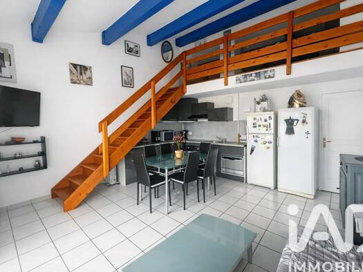 Appartement à vendre 159 000 € 2 pièces 1 chambre 40 m² Étage 3/3 Village Sud Canet-en-Roussillon 66140