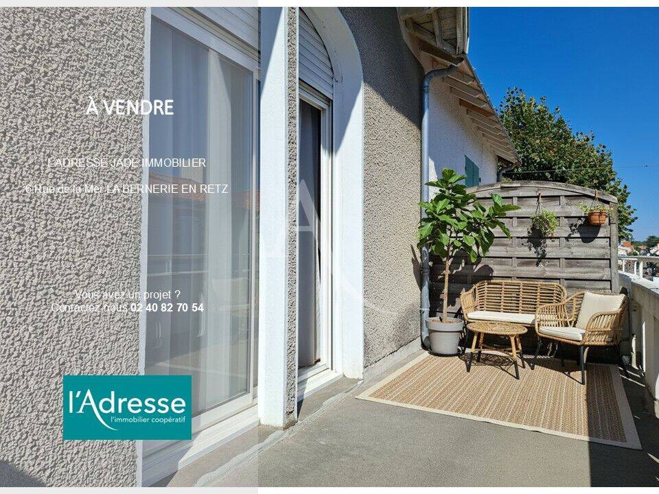 Appartement 2 pièces 43 m² · à La Bernerie-en-Retz · 43,1 m² · 174 000 €