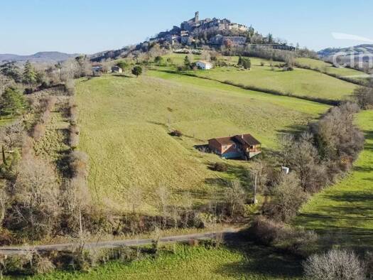 Terrain constructible viabilisé à vendre 70 000 € 2 460 m² de terrain Cordes-sur-Ciel 81170