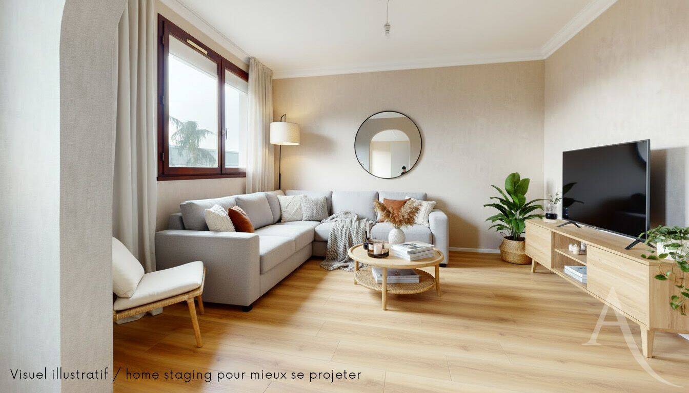 Appartement 4 pièces 77 m² · à Échirolles · 77,4 m² · 92 000 €