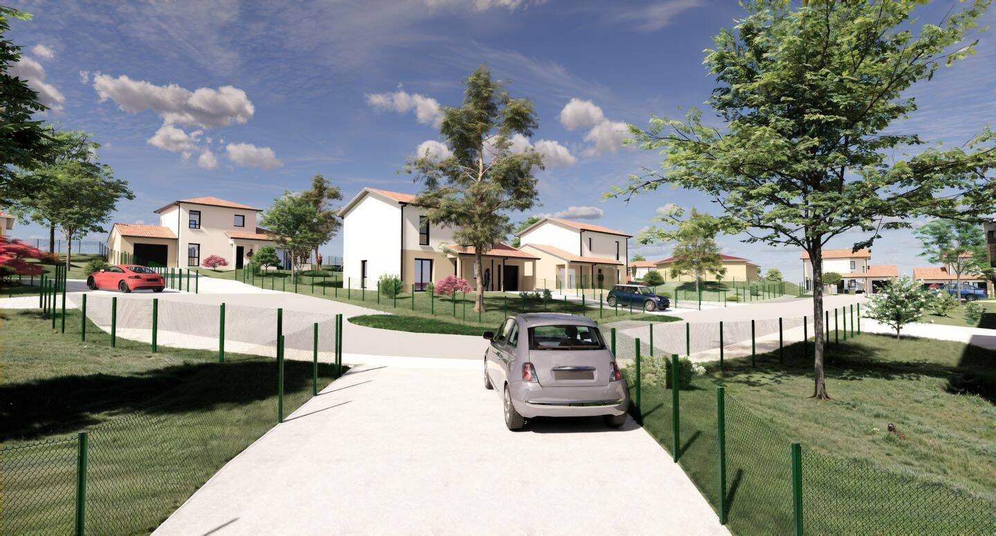 Maison 4 pièces 92 m² · à Guéreins · 91,7 m² · 357 340 €
