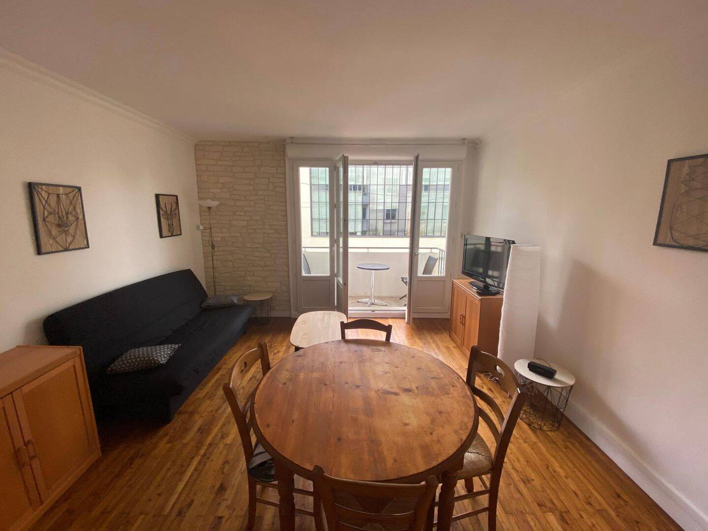 T4 meublé 3 chambres + bureau – Idéal colocation – Gare Angers (€485 / pers) — 1