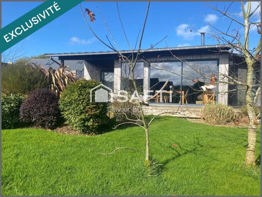 Maison de plain-pied à vendre 344 000 € 6 pièces 3 chambres 129 m² 1 208 m² de terrain Landivisiau 29400