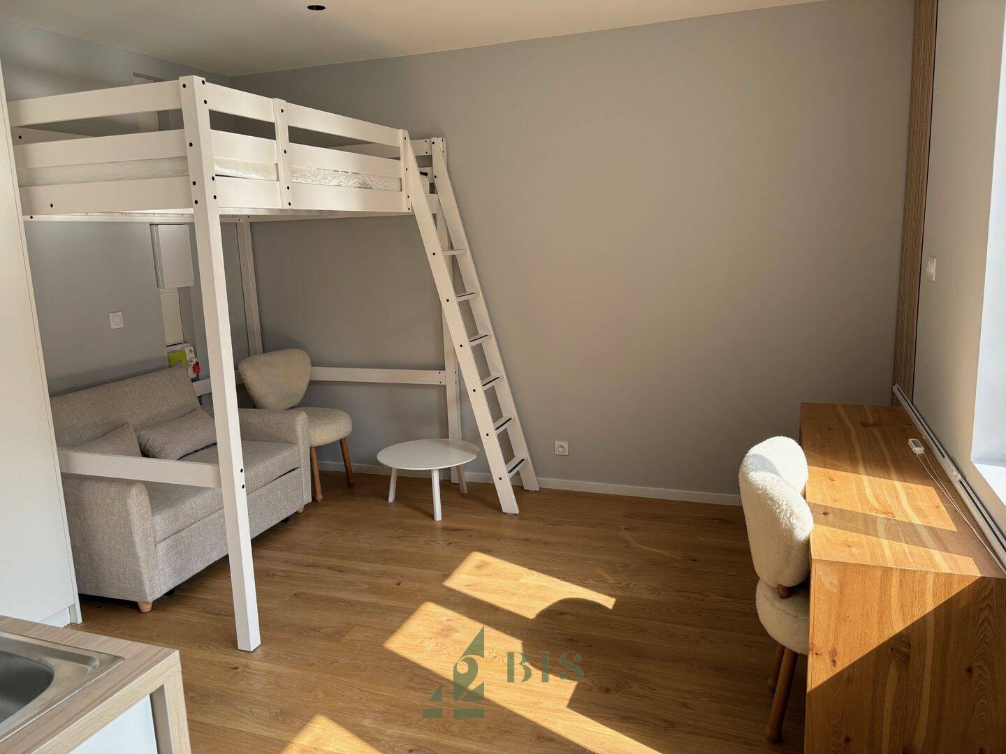 Appartement 1 pièce 24 m² · à Roanne · 24 m² · 400 €