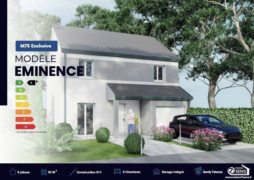 Maison 5 pièces 91 m² · à Champigny · 91 m² · 219 821 €
