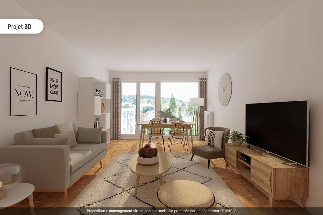Appartement 3 pièces 66 m² · à Issy-les-Moulineaux · 66 m² · 1 906 €