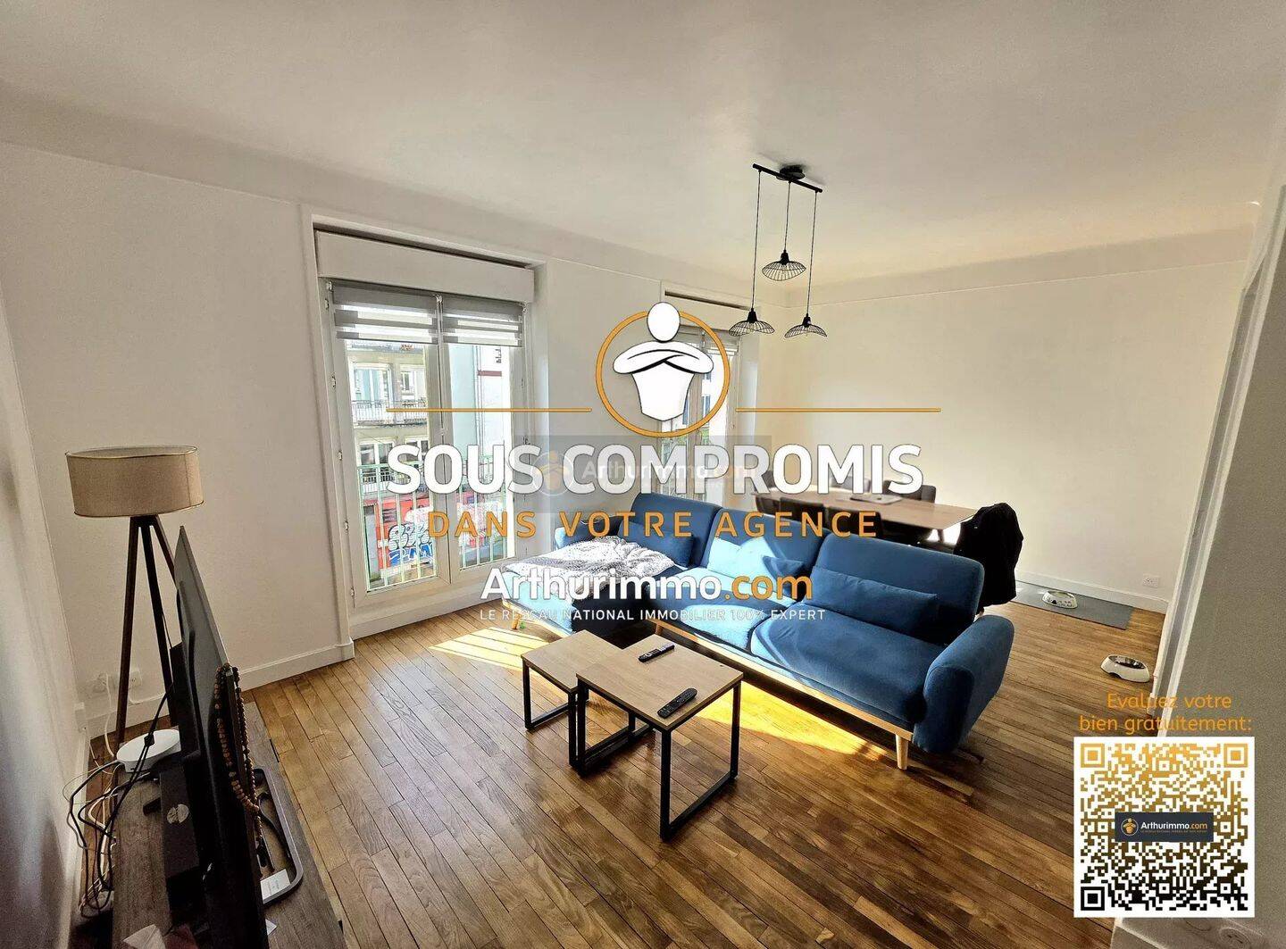 Appartement 3 pièces 69 m² · à Brest · 68,6 m² · 149 800 €
