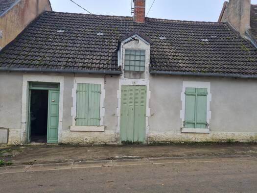 Maison à vendre 46 000 € 3 pièces 1 chambre 50 m² 453 m² de terrain Pouilly-sur-Loire 58150