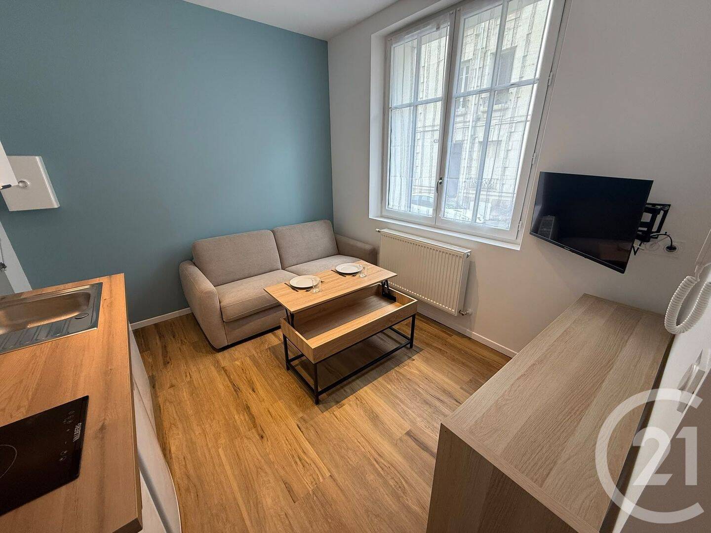 Appartement 1 pièce 13 m² · à Tours · 12,8 m² · 550 €