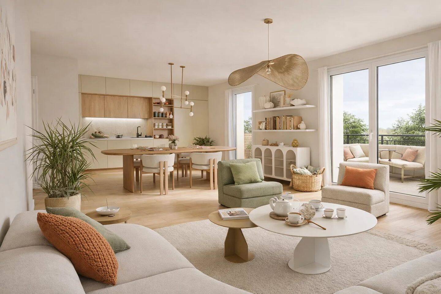 Appartement 2 pièces 51 m² · à Le Blanc-Mesnil · 51 m² · 225 013 €