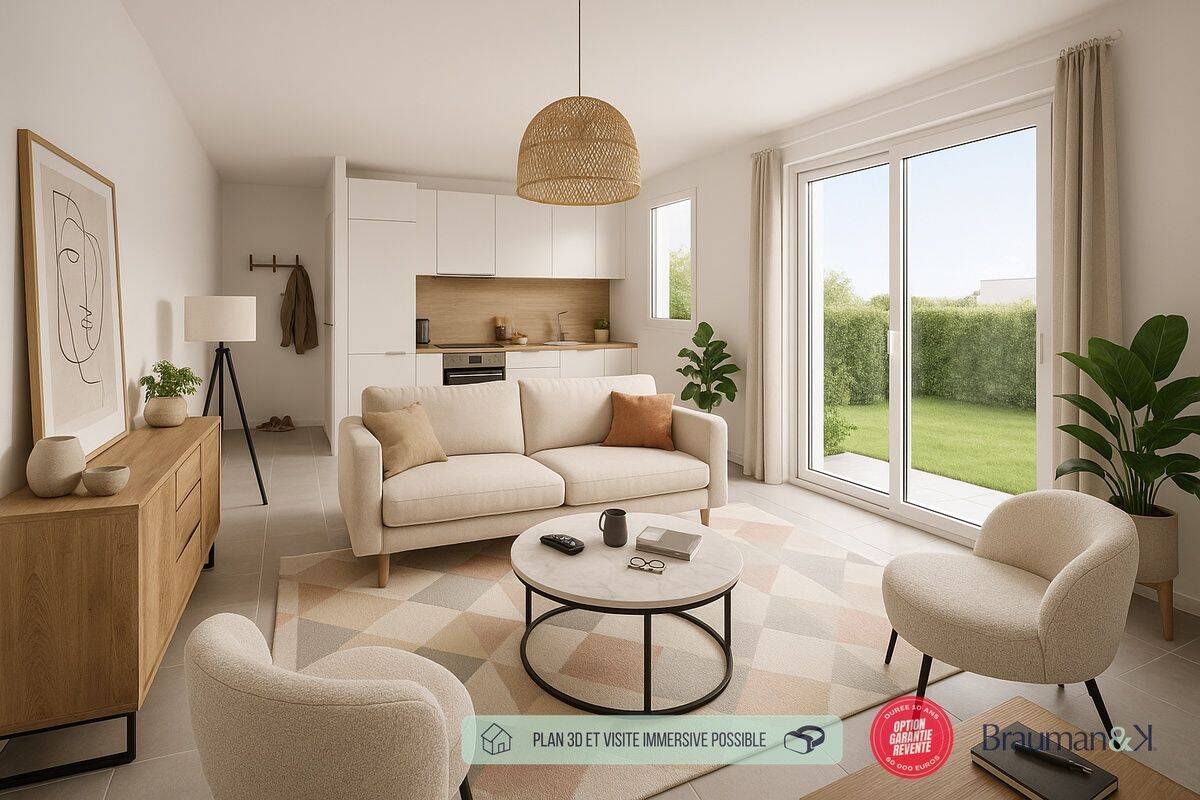 Appartement 3 pièces 68 m² · à Rouen · 68 m² · 214 517 €