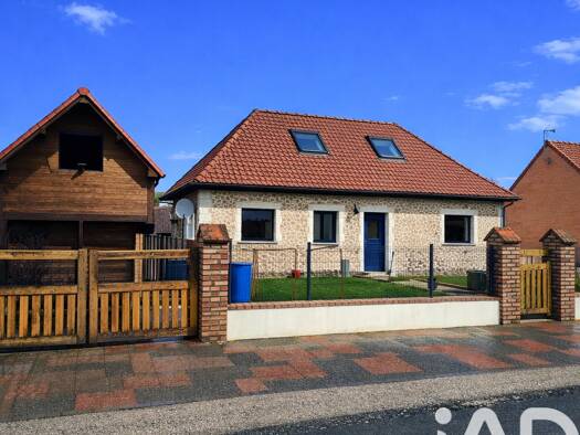 Maison de plain-pied à vendre 360 000 € 7 pièces 5 chambres 180 m² 995 m² de terrain Rollancourt 62770