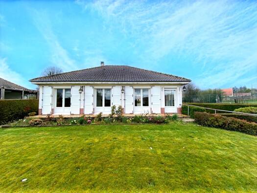 Maison de plain-pied à vendre 190 000 € 3 pièces 2 chambres 92,1 m² 1 462 m² de terrain Crécy-en-Ponthieu 80150