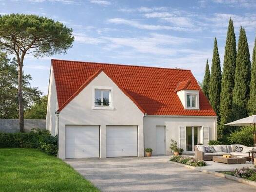 Terrain avec maison neuve à vendre 317 900 € 4 pièces 3 chambres 128 m² 500 m² de terrain Bourgogne-Fresne 51110