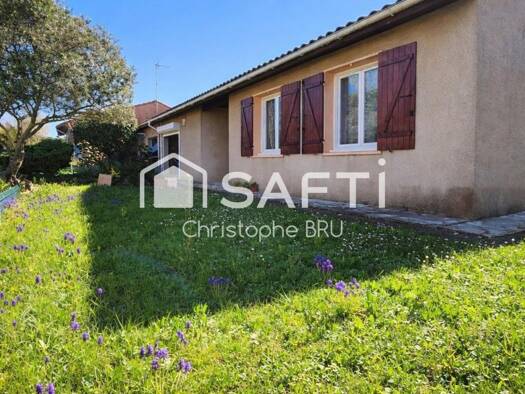 Maison à vendre 290 000 € 4 pièces 3 chambres 100 m² 363 m² de terrain Fenouillet 31150