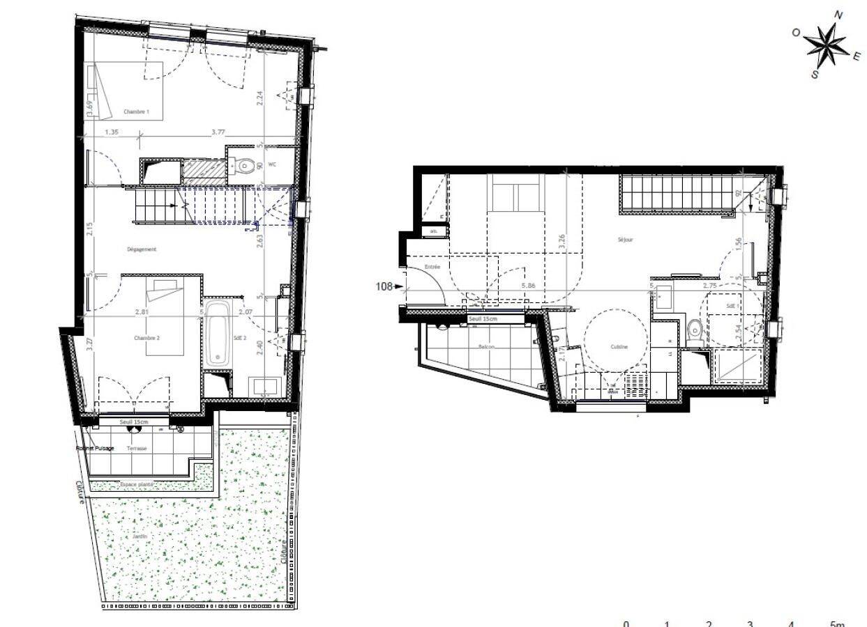 Appartement 3 pièces 73 m² · à Alfortville · 73 m² · 1 458 €/mois