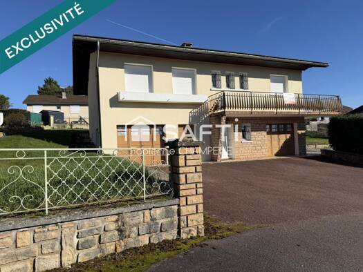 Maison à vendre 219 000 € 5 pièces 3 chambres 97 m² 975 m² de terrain Montmorot 39570
