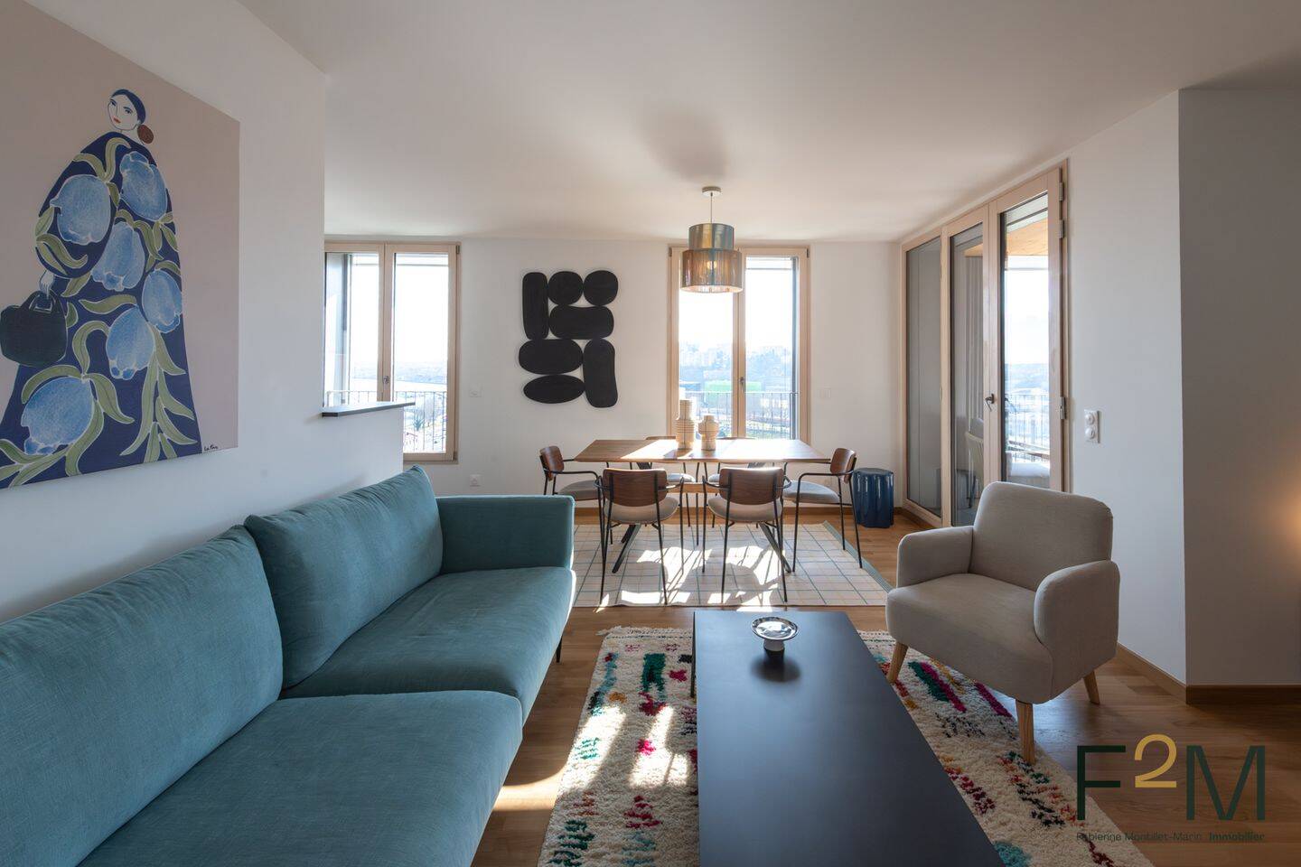 Appartement 4 pièces 90 m² · à Lyon 2ème Arrondissement · 90 m² · 2 900 €/mois