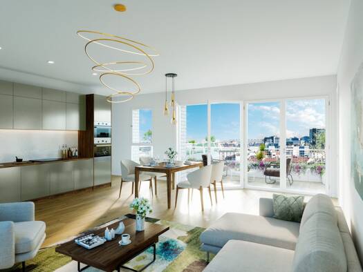 Appartement à vendre - neuf 534 900 € 2 pièces 44,4 m² dès le 30/06/2027 Bièvres Sud Tolbiac Paris 13ème arrondissement 75013