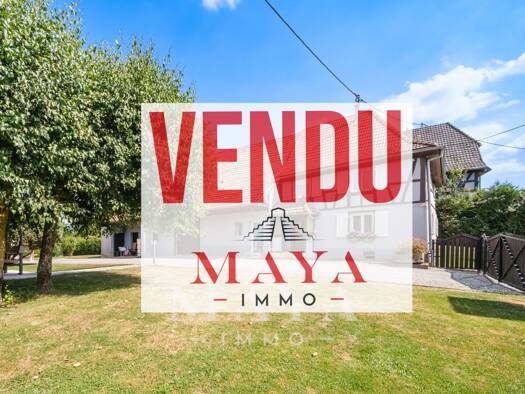 Maison à vendre 263 000 € 5 pièces 3 chambres 105 m² 3 555 m² de terrain Romagny 68210
