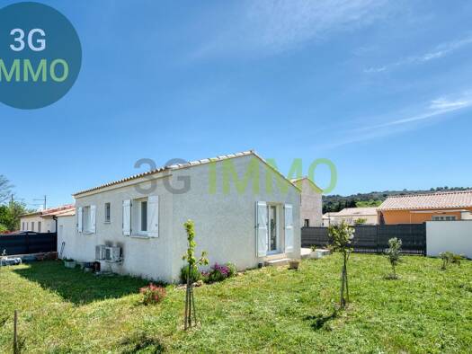 Maison de plain-pied à vendre 209 000 € 3 pièces 2 chambres 56 m² 350 m² de terrain Piolenc 84420