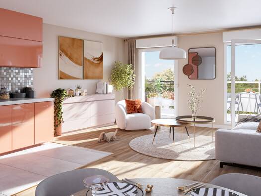 Appartement à vendre - neuf 259 000 € 2 pièces 1 chambre 42,8 m² dès le 31/03/2027 La Foire Aux Chats Les Sables-d'Olonne 85100