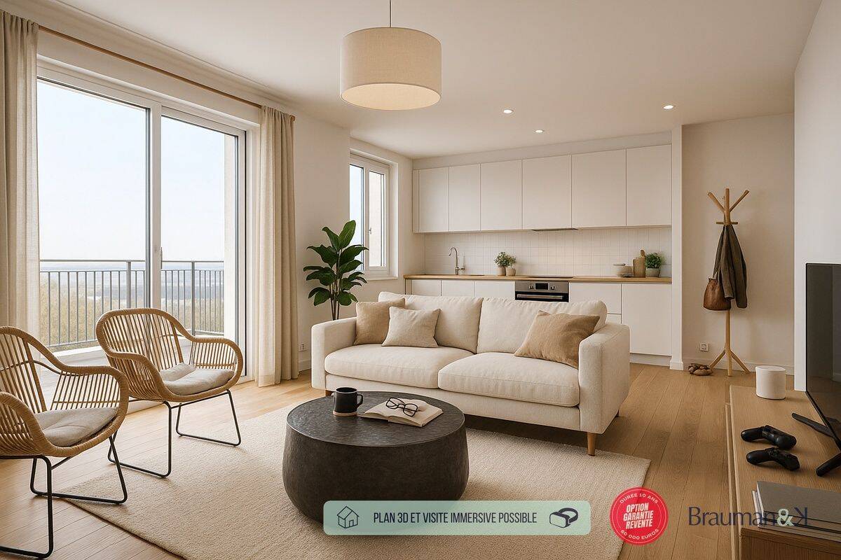 Appartement 2 pièces 43 m² · à Villerupt · 43 m² · 183 050 €