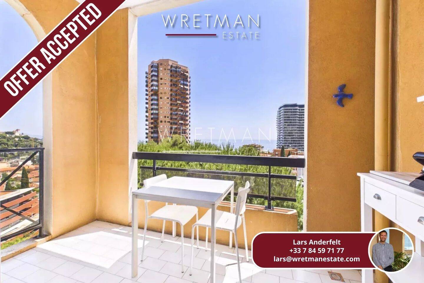 Appartement 2 pièces 23 m² · à Beausoleil · 23,3 m² · 290 000 €
